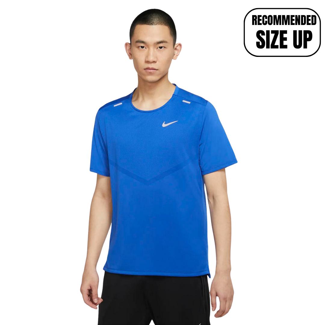 Nike rise techknit t-shirt 'royal blue'