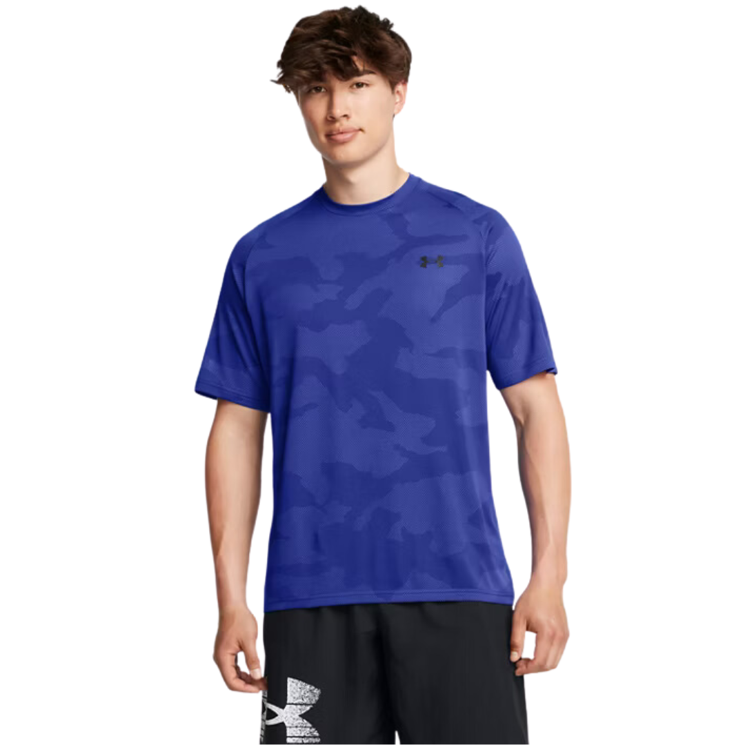 Under armour velocity  jacquard t-shirt 'royal blue'