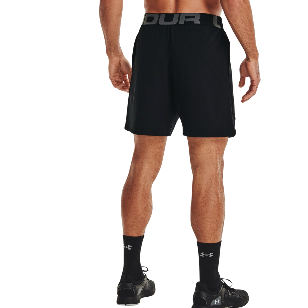 Under Armour Elevated Woven 2.0 Graphic Shorts 'Black'