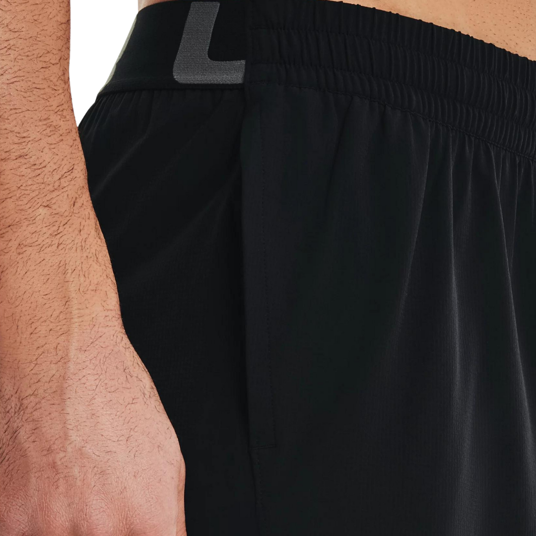 Under Armour Elevated Woven 2.0 Graphic Shorts 'Black'