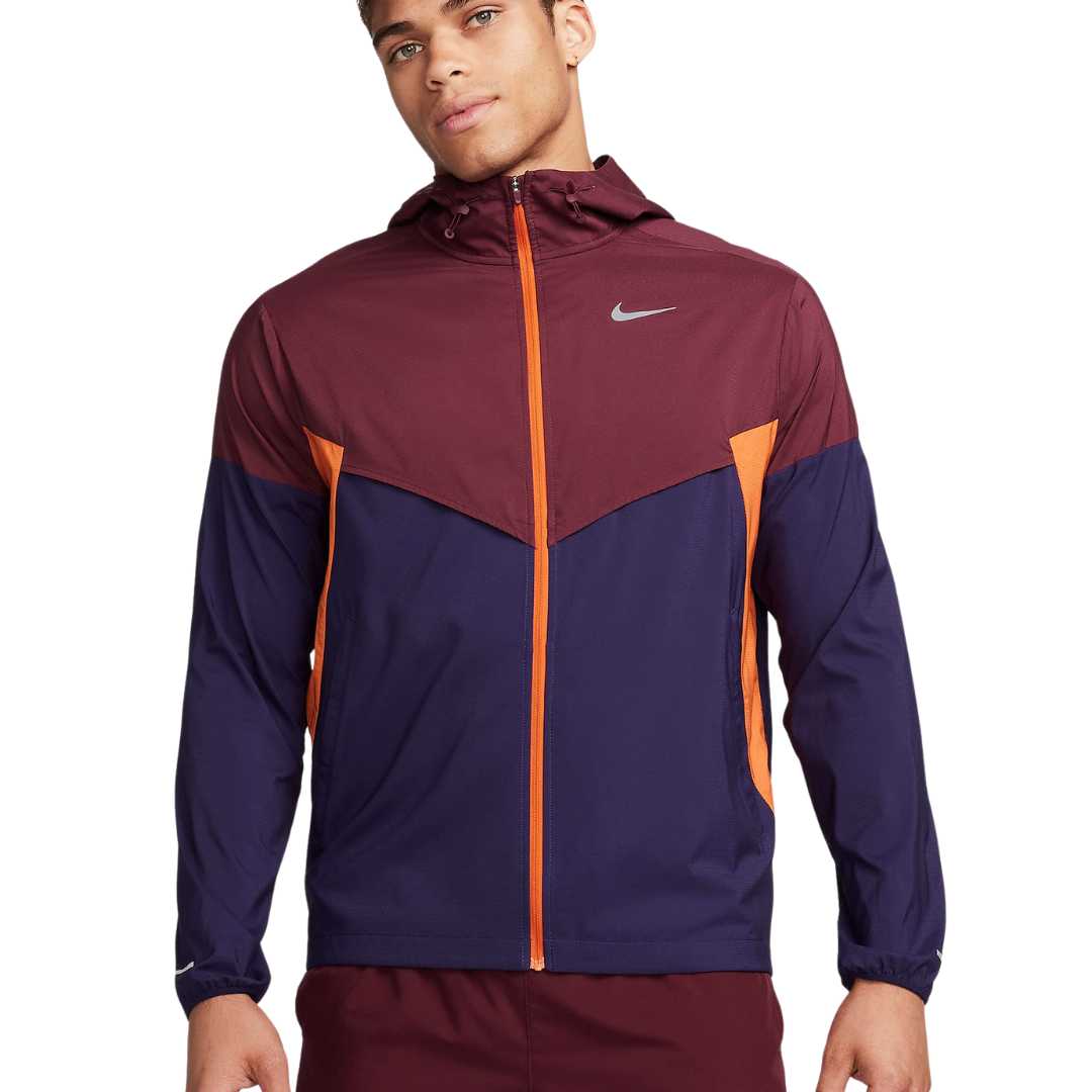 Nike repel windrunner jacket 'night maroon'