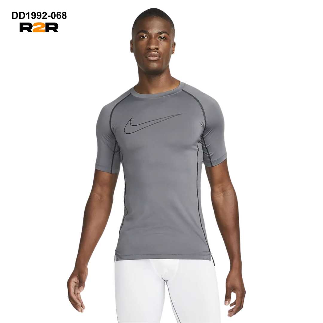 Nike dri-fit pro tight fit t-shirt 'grey'