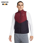 Nike aerolayer gilet jacket 'maroon/navy'