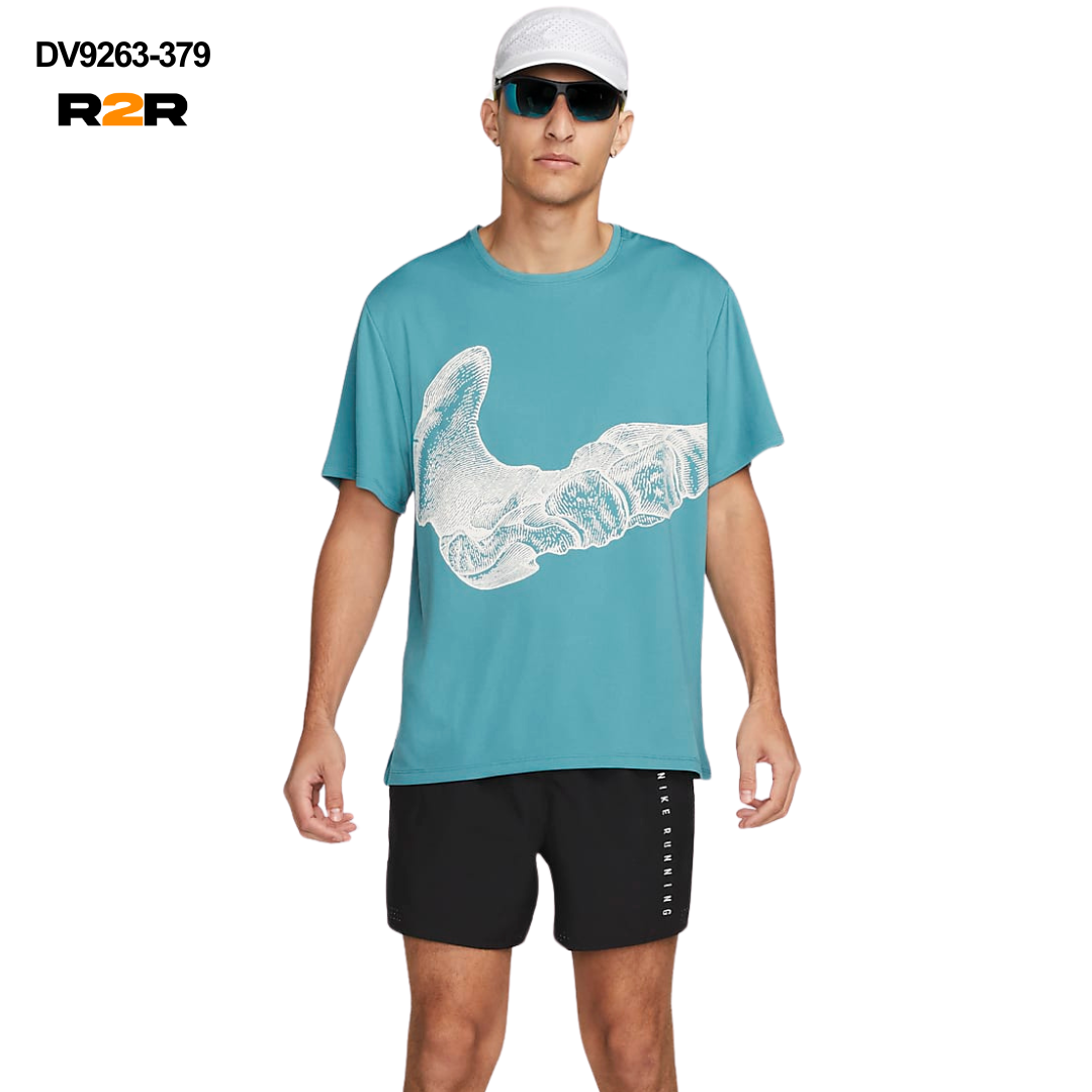 Nike running division graphic t-shirt 'teal'