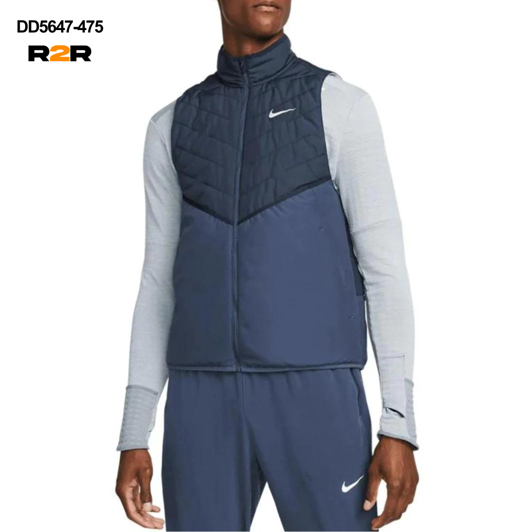 Nike aerolayer gilet jacket 'navy'