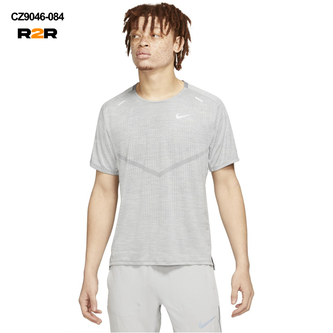 Nike tech knit t-shirt 'grey'