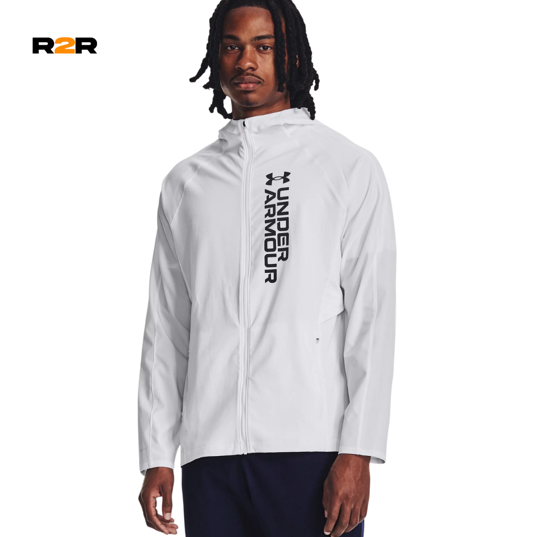 Under armour outrun the storm jacket 'white'