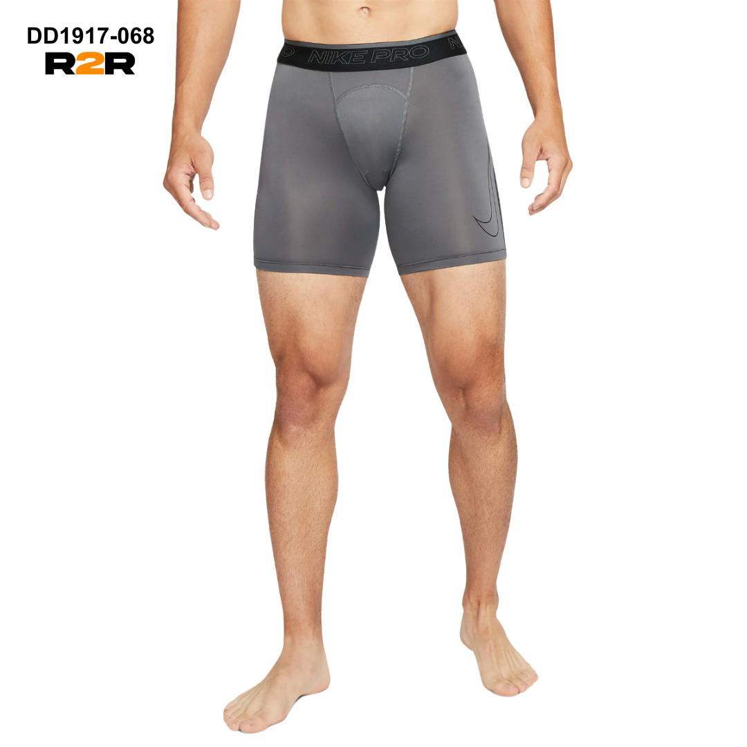 Nike pro compression shorts 'grey'