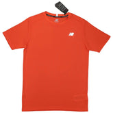 New balance core run t-shirt 'orange'