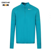 Nike 1/4 zip running top 'aqua'