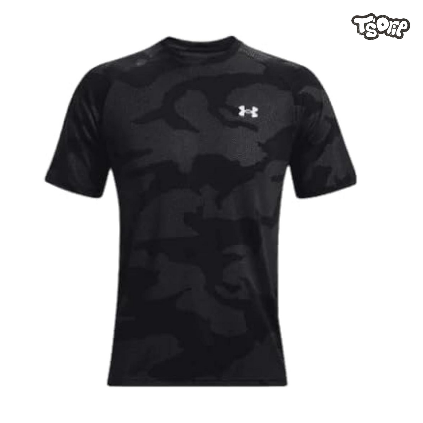 Under armour velocity  jacquard t-shirt 'black'