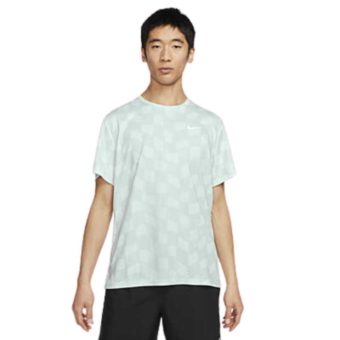 Nike miler dye t-shirt 'photon dust'