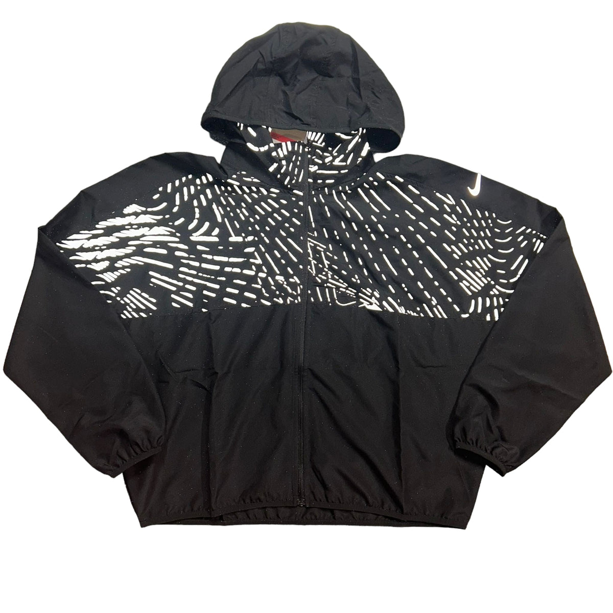 Nike reflective windrunner jacket 'black'