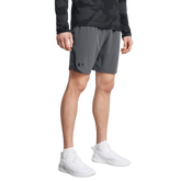 under armour elevated woven 2.0 graphic shorts 'grey/black'