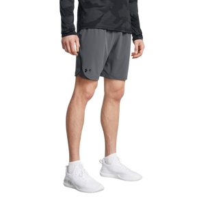 under armour elevated woven 2.0 graphic shorts 'grey/black'