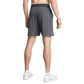 under armour elevated woven 2.0 graphic shorts 'grey/black'