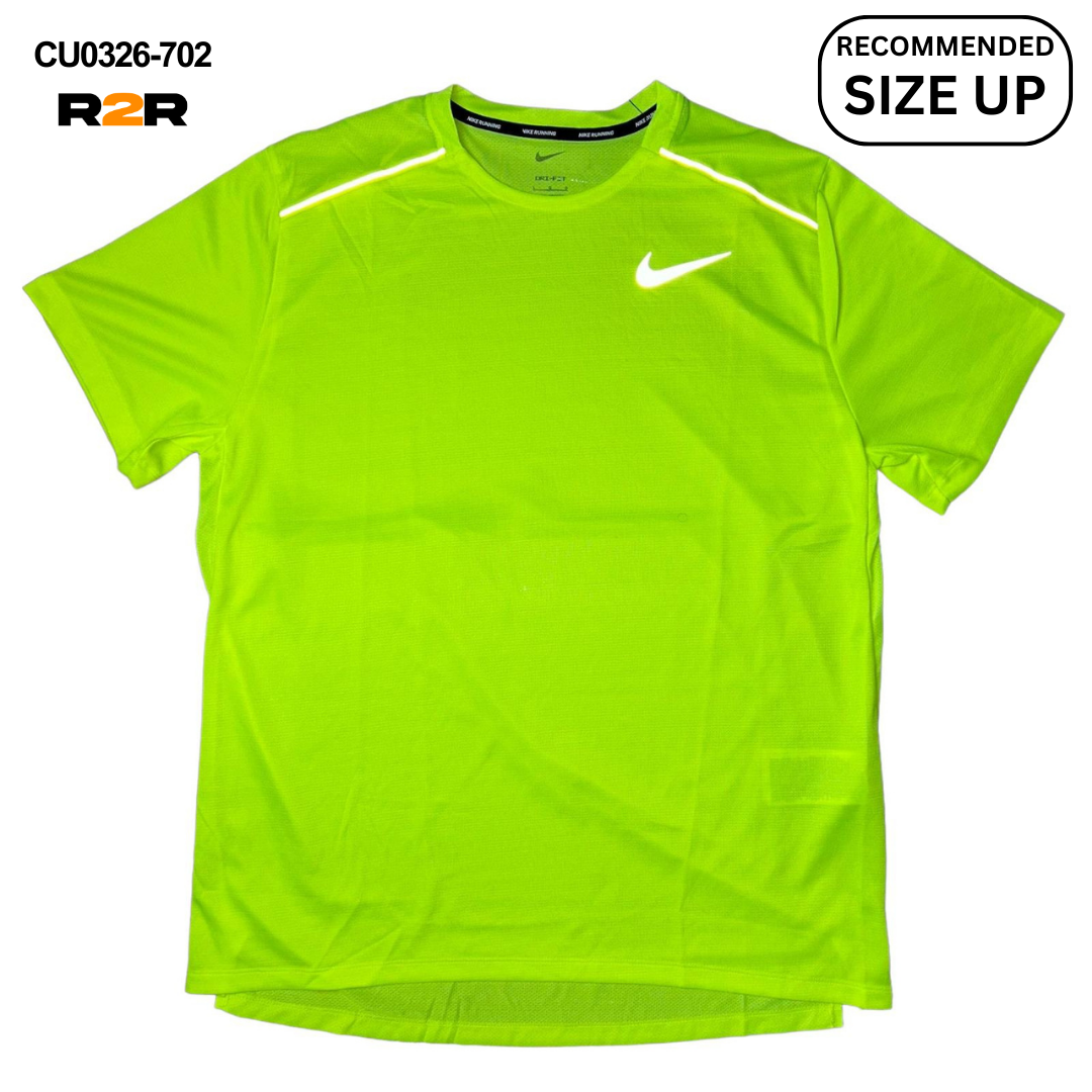 Nike miler 1.0 T-shirt 'volt'