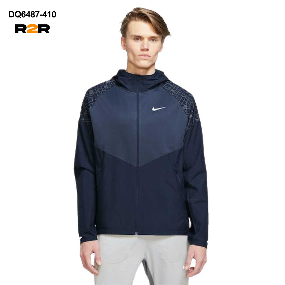 Nike repel reflective miler jacket 'navy'