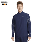 Nike 1/4 zip running divison top 'navy'