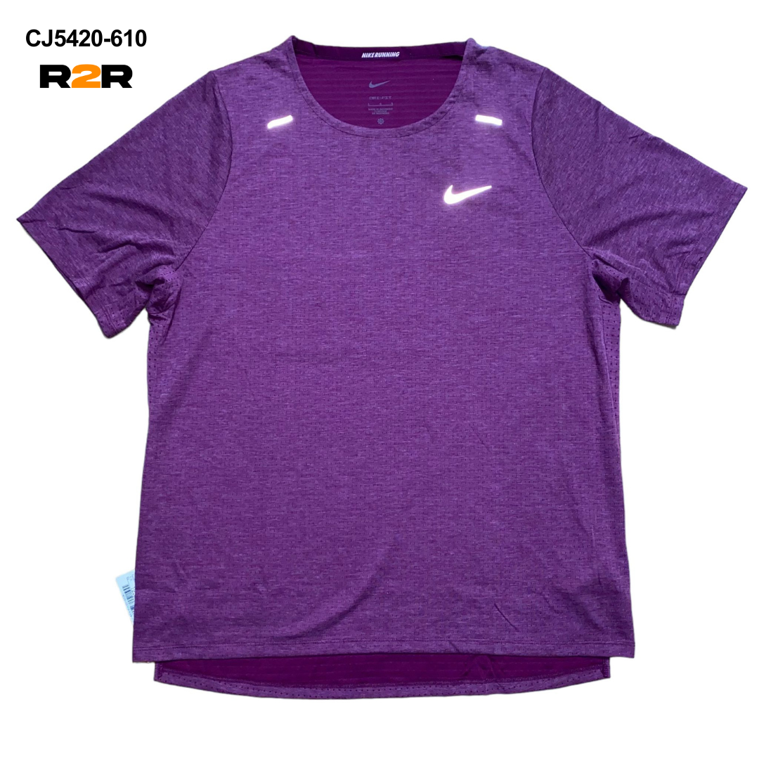 Nike rise 365 t-shirt 'sangria'