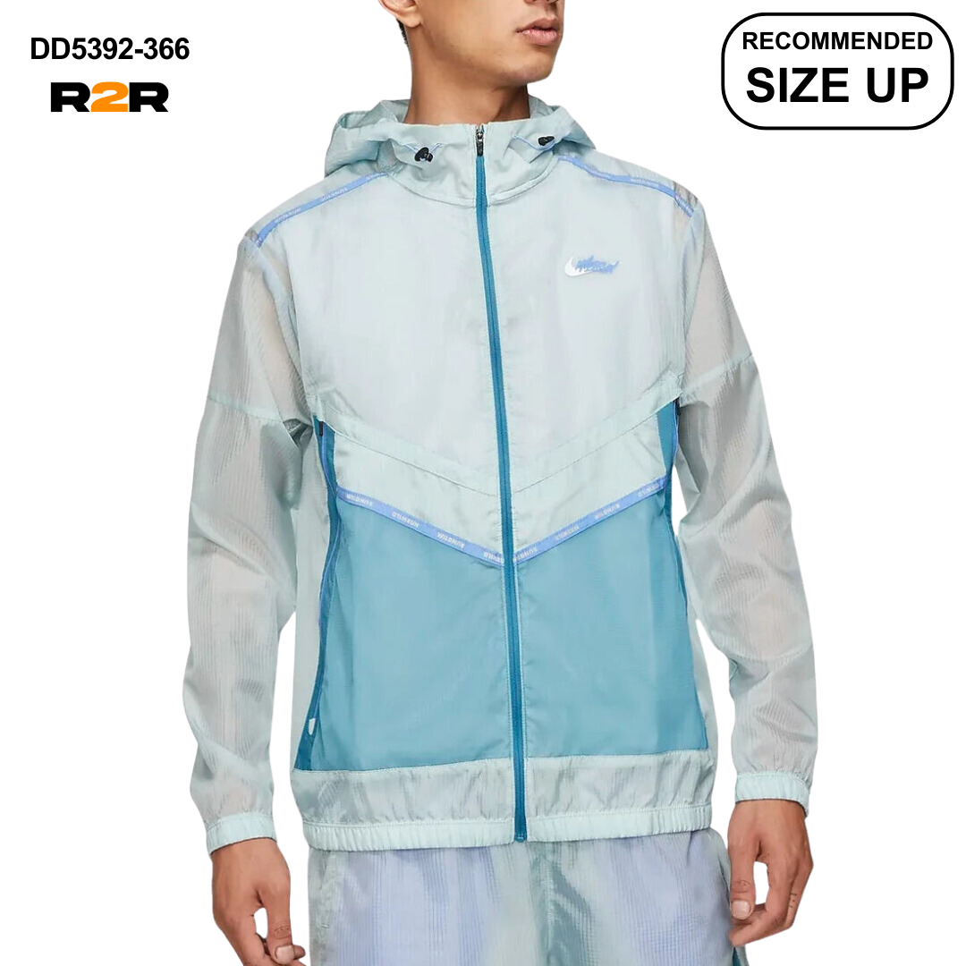 Nike repel wildrun jacket 'blue'