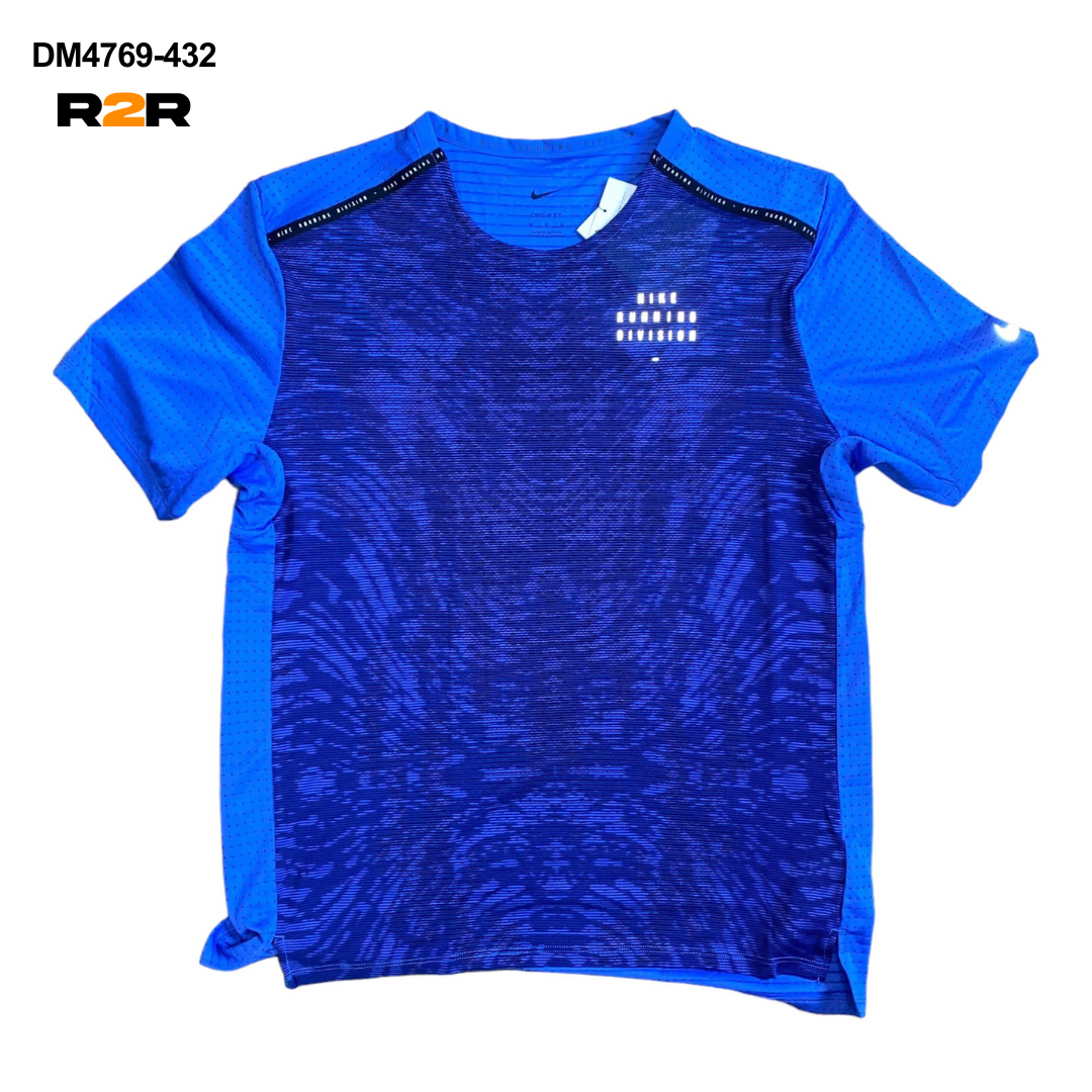 Nike run division 365 rise t-shirt 'royal blue'