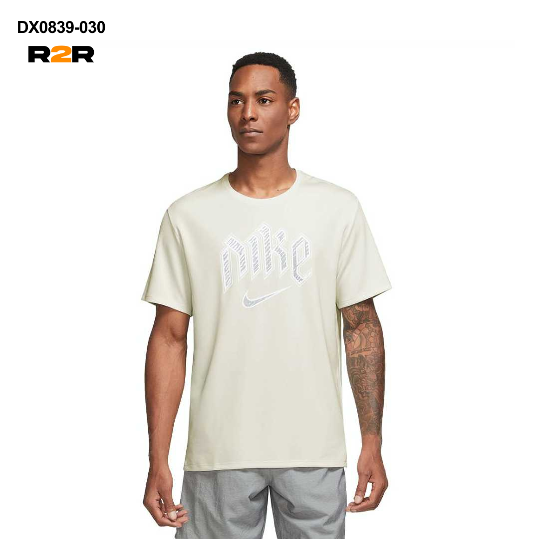 Nike running division t-shirt 'light bone'