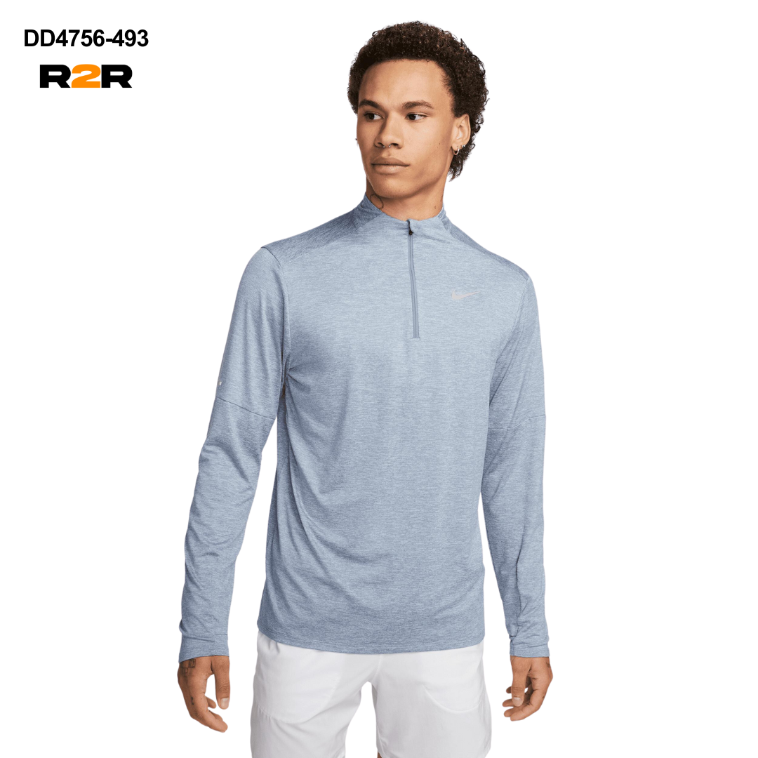 Nike 1/4 zip running top 'ash blue'