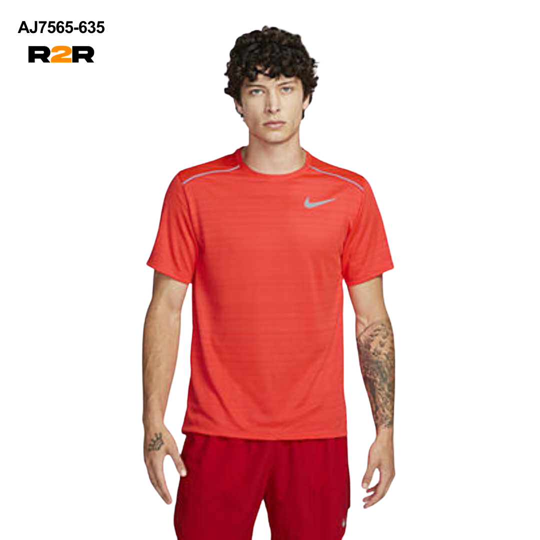 Nike miler 1.0 T-shirt 'bright crimson'